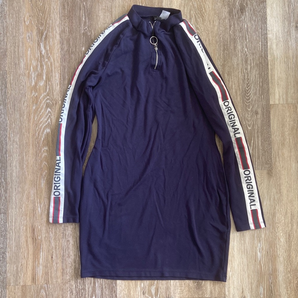 Navy blue Jersey dress